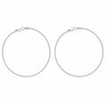 Silver Sleek Chain Anklet
