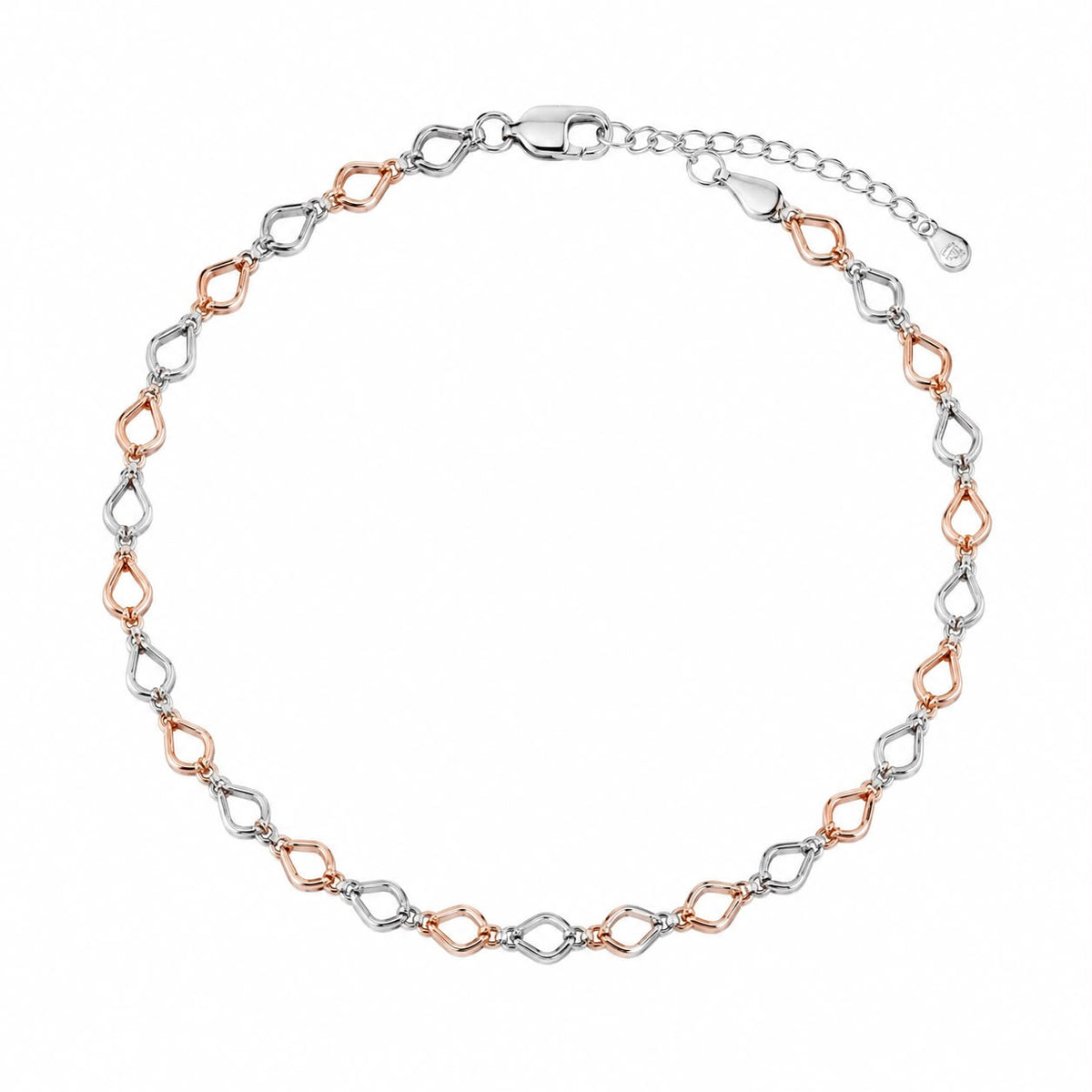 Rose Gold Teardrop Bracelet