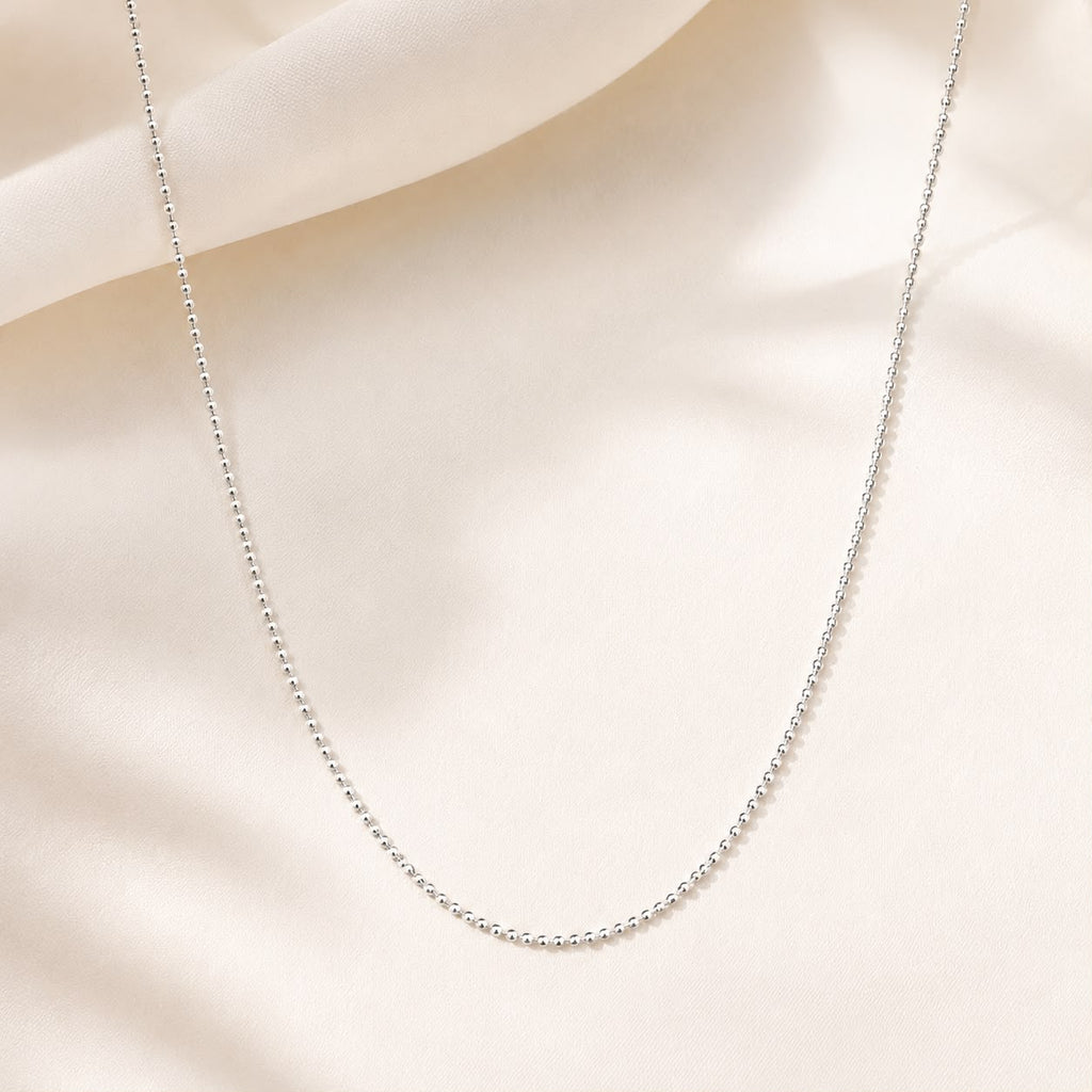 Silver Petite Ball Chain