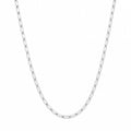 Silver Rectangular Link Chain