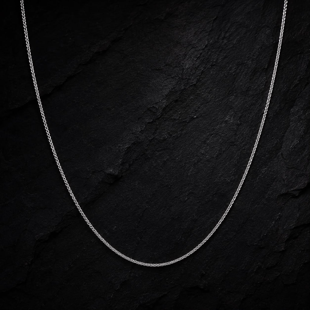 Silver Fine Rope Chain