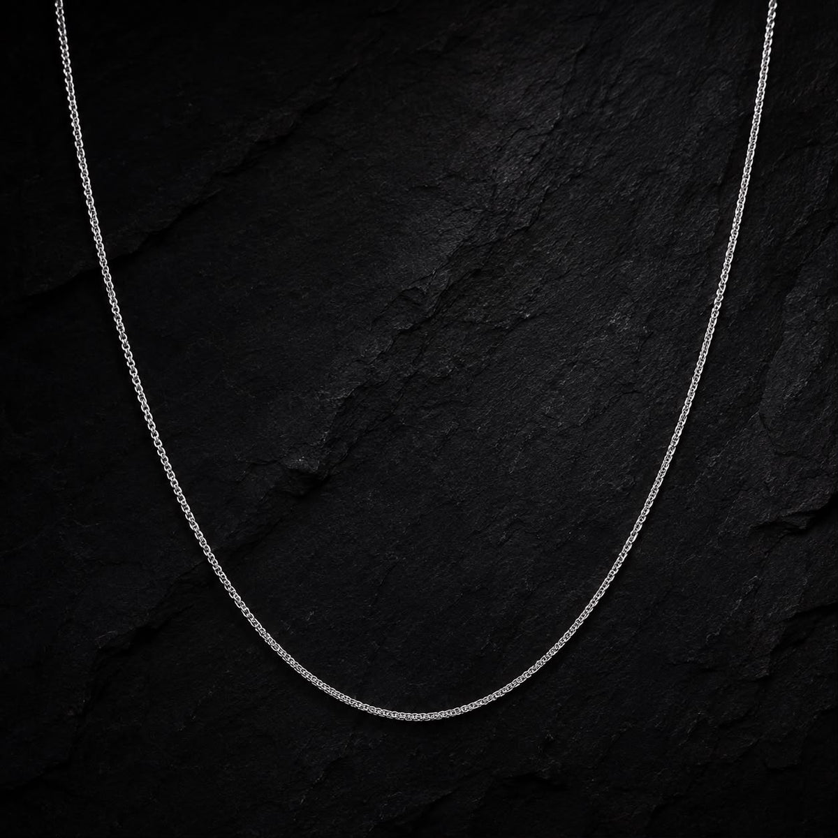 Silver Fine Rope Chain
