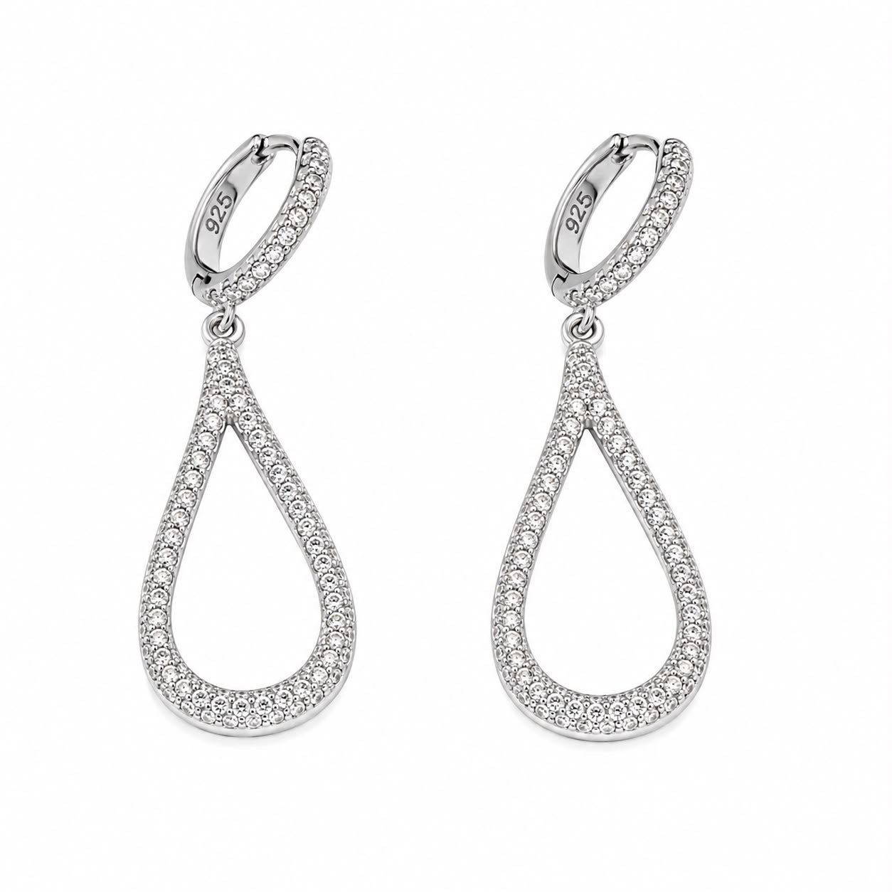 Crystal Teardrop Earrings