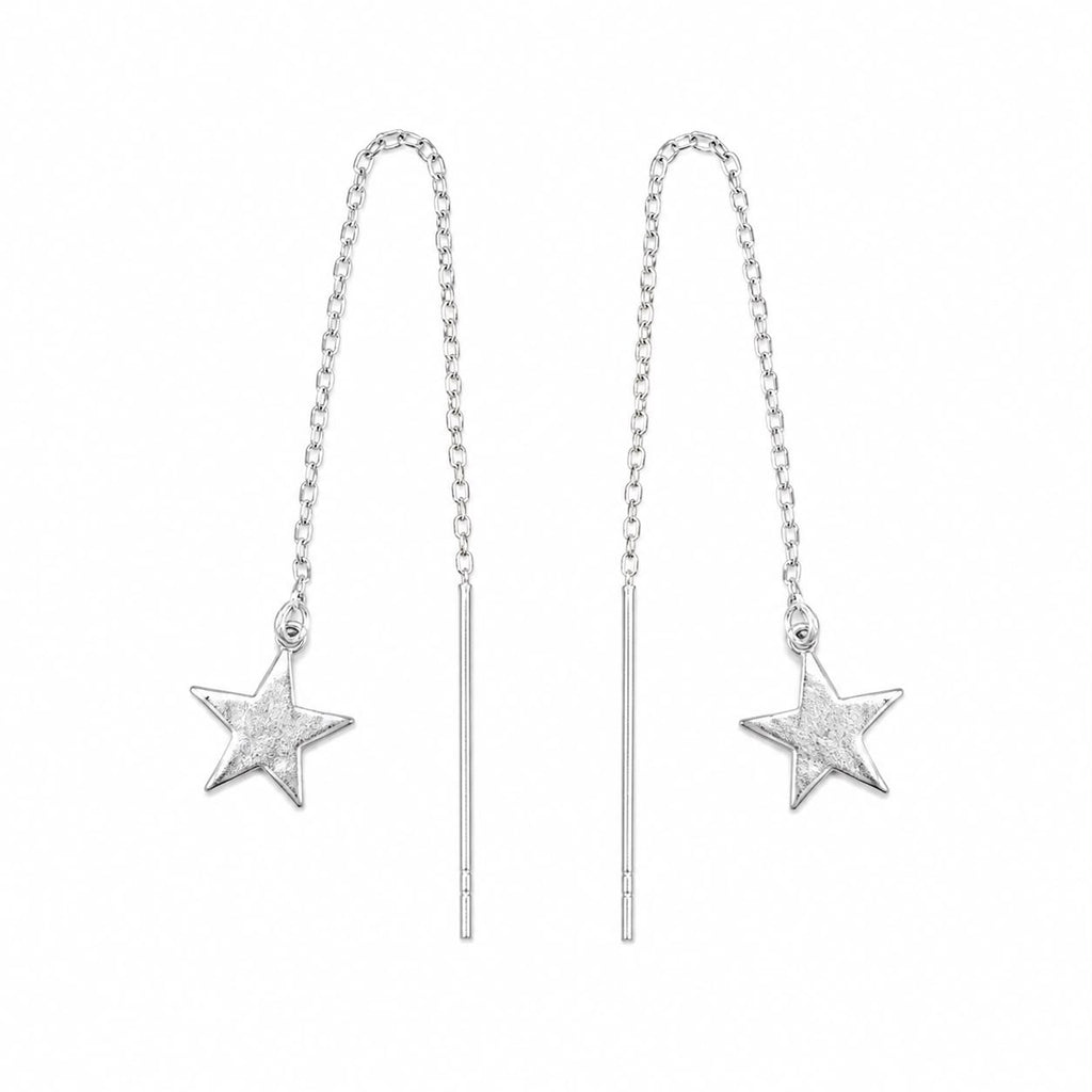 Star Charm Threader Earrings
