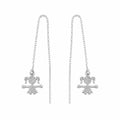 Girl Charm Threader Earrings