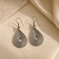 Antique Layered Teardrop Earrings